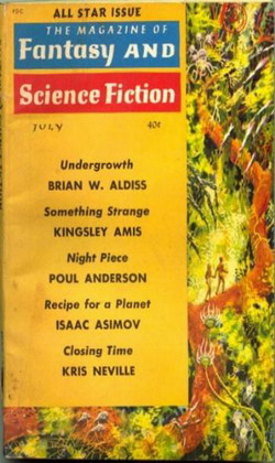 The Magazine Of Fantasy And Science Fiction July 1961