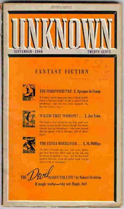 Unknown Fantasy Fiction-September 1940